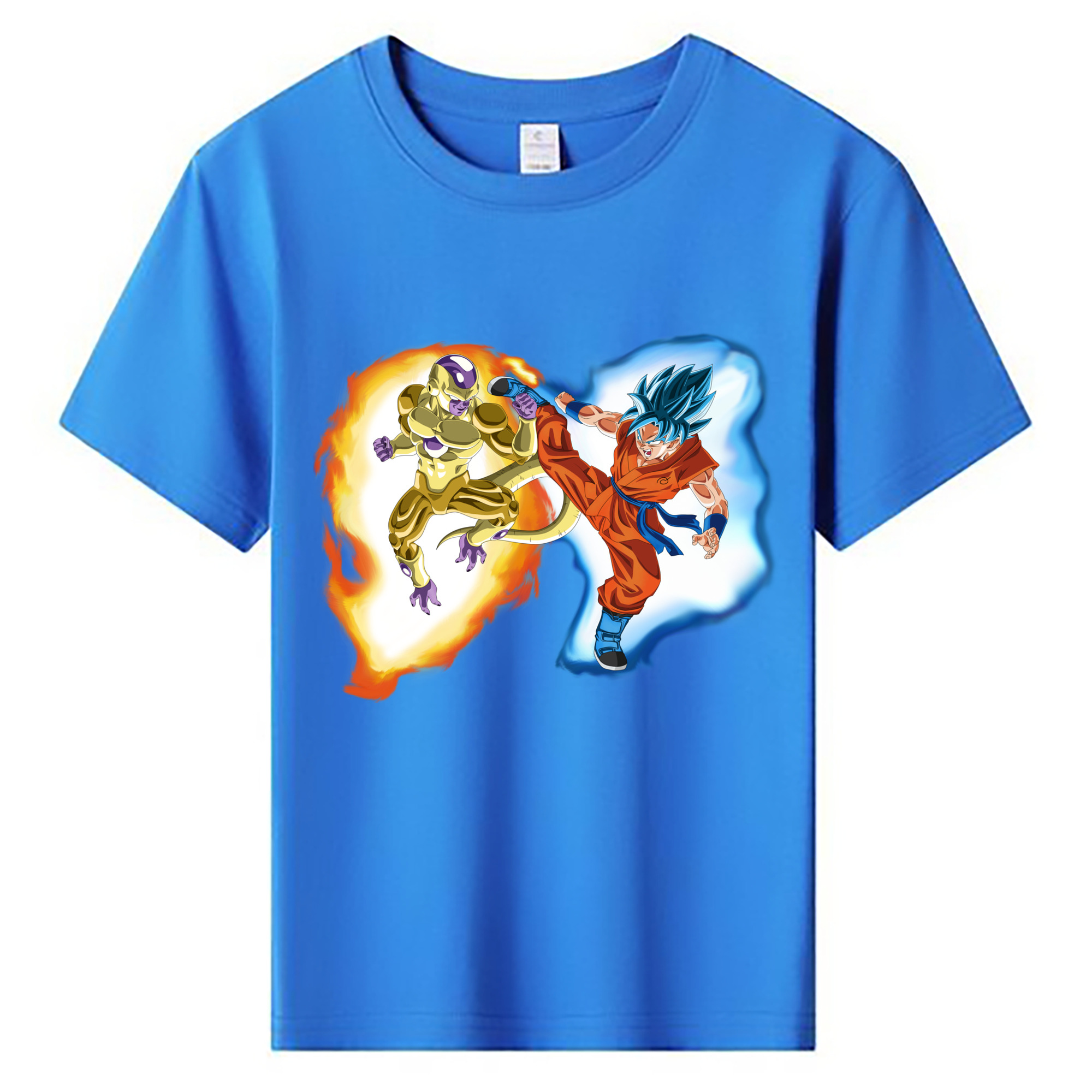 （画像用） ドラゴンボール フリーザ DRAGON BALL Frieza 綿100％キッズTシャツ（フロントプリント）